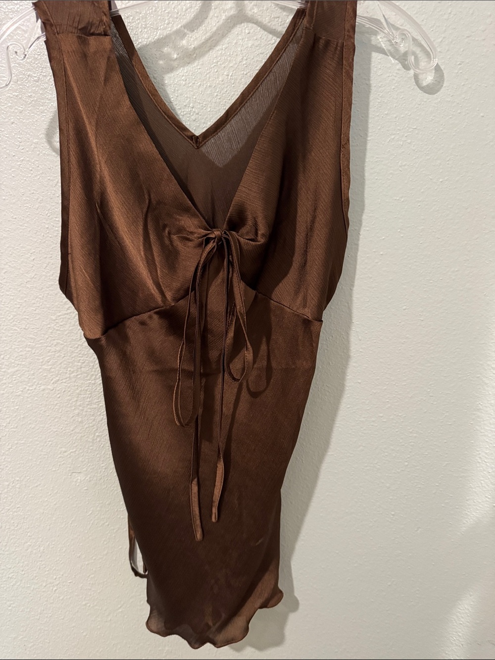 Ann Taylor style satin tank top